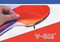 Одноместный ракетки настольного тенниса блистерной упаковки обратной резины с 1.5mm губкой