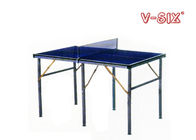 Одиночный / двойной складной детский теннисный стол легко установить подвижный 75 * 125 * 76 см размер