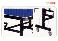 Одиночный складной стол для пинг понга подвижный T форма нога с защитными стальными углами