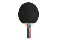 Белая губка ракетки для настольного теннис возвращенная двойная резина с ручкой окрашенной
