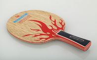 Персонализированное лезвие пламени летучей мыши настольного тенниса красное для горящей страсти