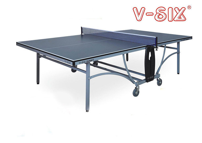 Высокая характеристика стальной стол для пинг понга , официальный теннисный стол для организации