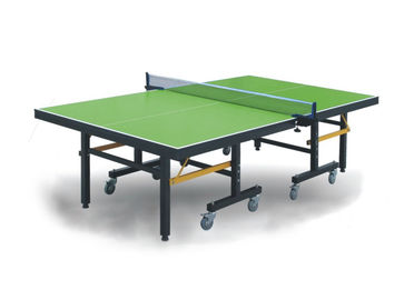 Цвет складной таблицы настольного тенниса конкуренции крытый зеленый с размером кадра 20*50мм