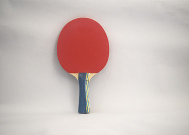 Покрасьте ракетки настольного тенниса ручки с обратной губкой апельсина #2 резины 1.5мм